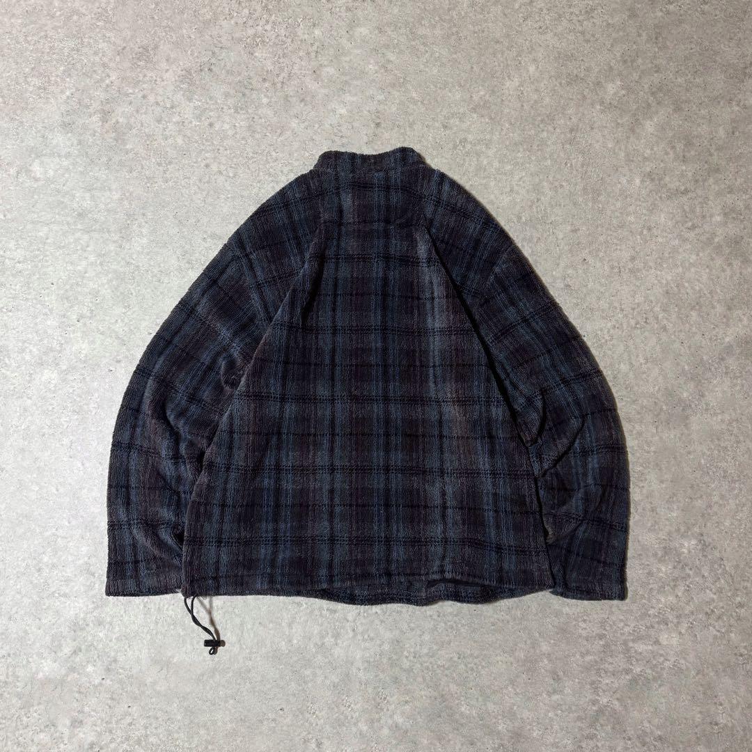 90s USA製 FIELD GEAR ヘンリーネックフリース プルオーバー L