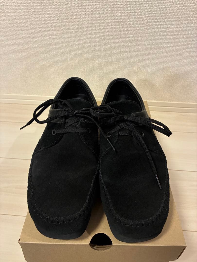 靴 Clarks Weaver GTX Black Sde BLACK