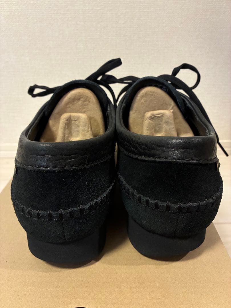 靴 Clarks Weaver GTX Black Sde BLACK