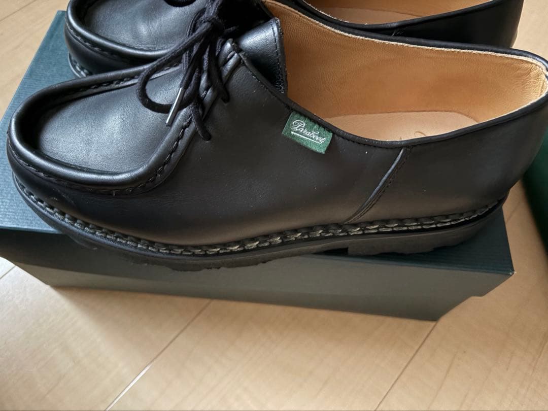ほぼ新品★Paraboot Michael チロリアン 42.5 ブラック