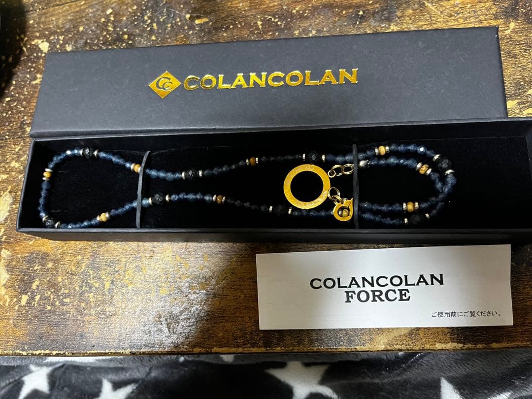 コランコランＦＯＲＣＥ５　４ｍｍブルーサファイア　ゴールド・ブラック