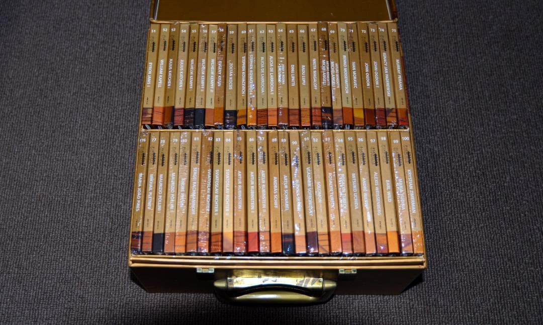 クラシック GREAT PIANISTS THE COMPLETE EDITION BOX