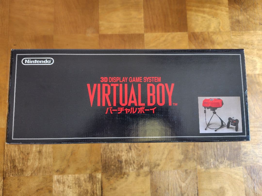 Nintendo Virtual Boy 3Dディスプレイゲームシステム