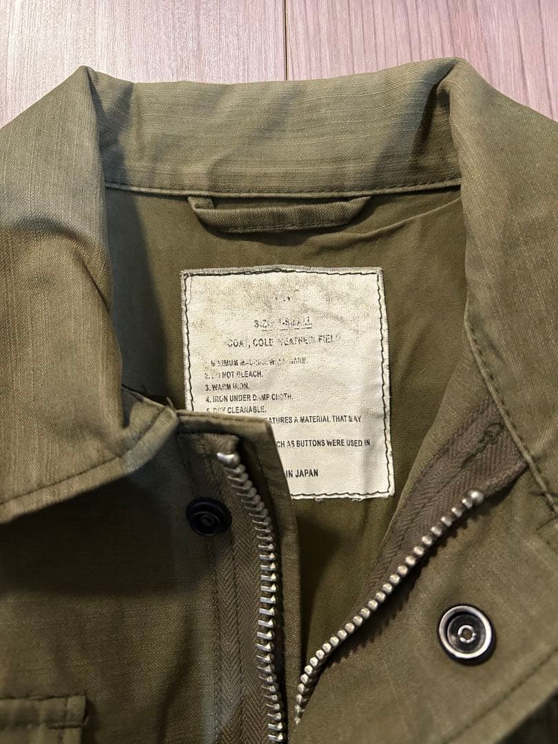 HYKE ハイクM-51 TYPE FIELD JACKETサイズ1-SMALL
