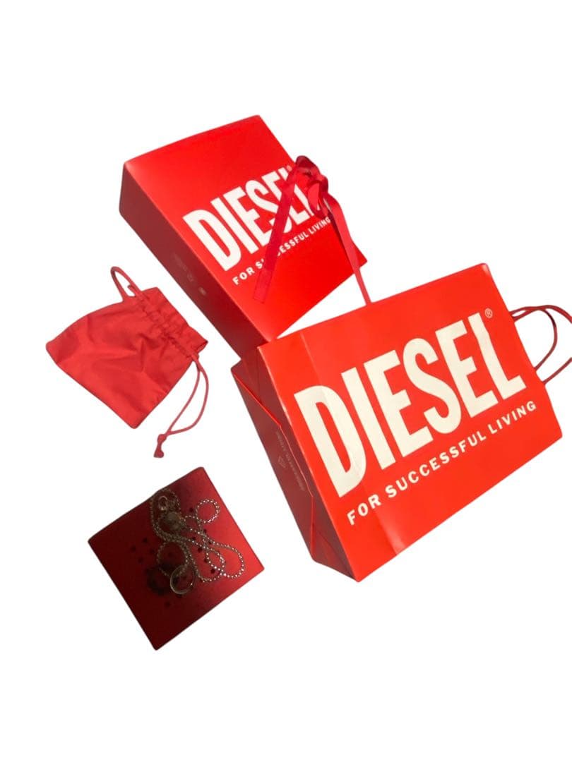 DIESEL リングネックレス