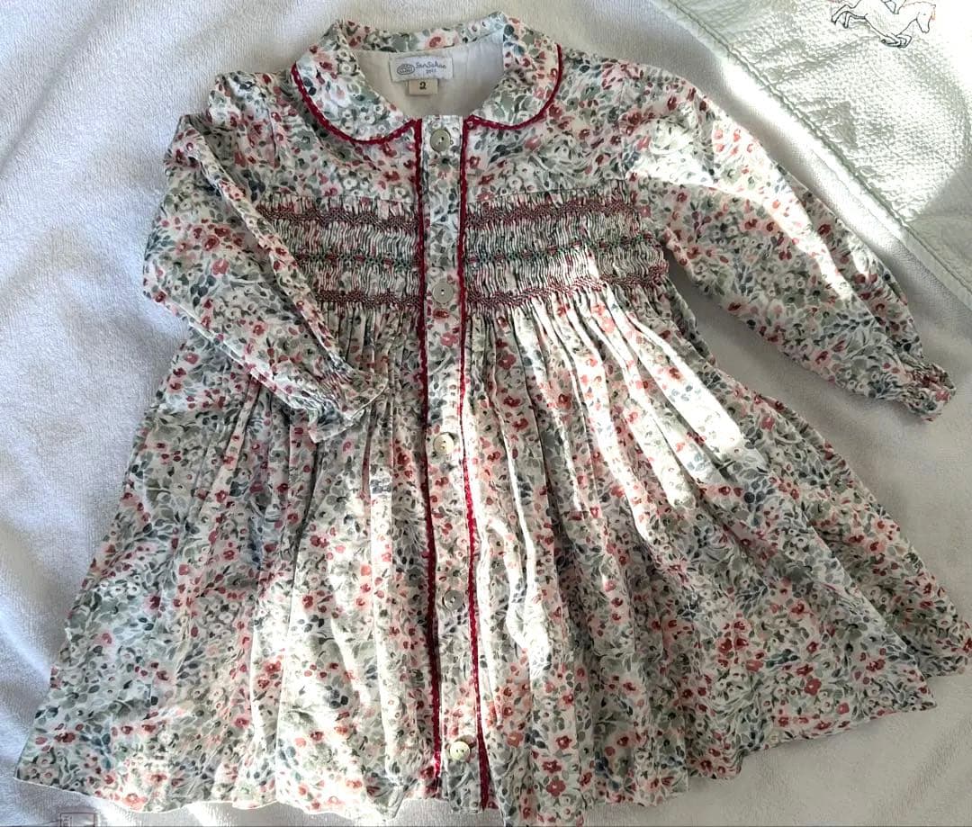 San Sakae petit サンサカエプチ 完売花柄ワンピース &ブルマ2Y