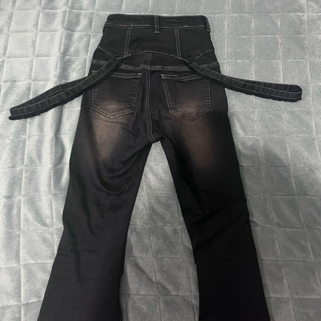 EMODA XSサイズ HUNG BELT H/W FLARE PAGGINGS