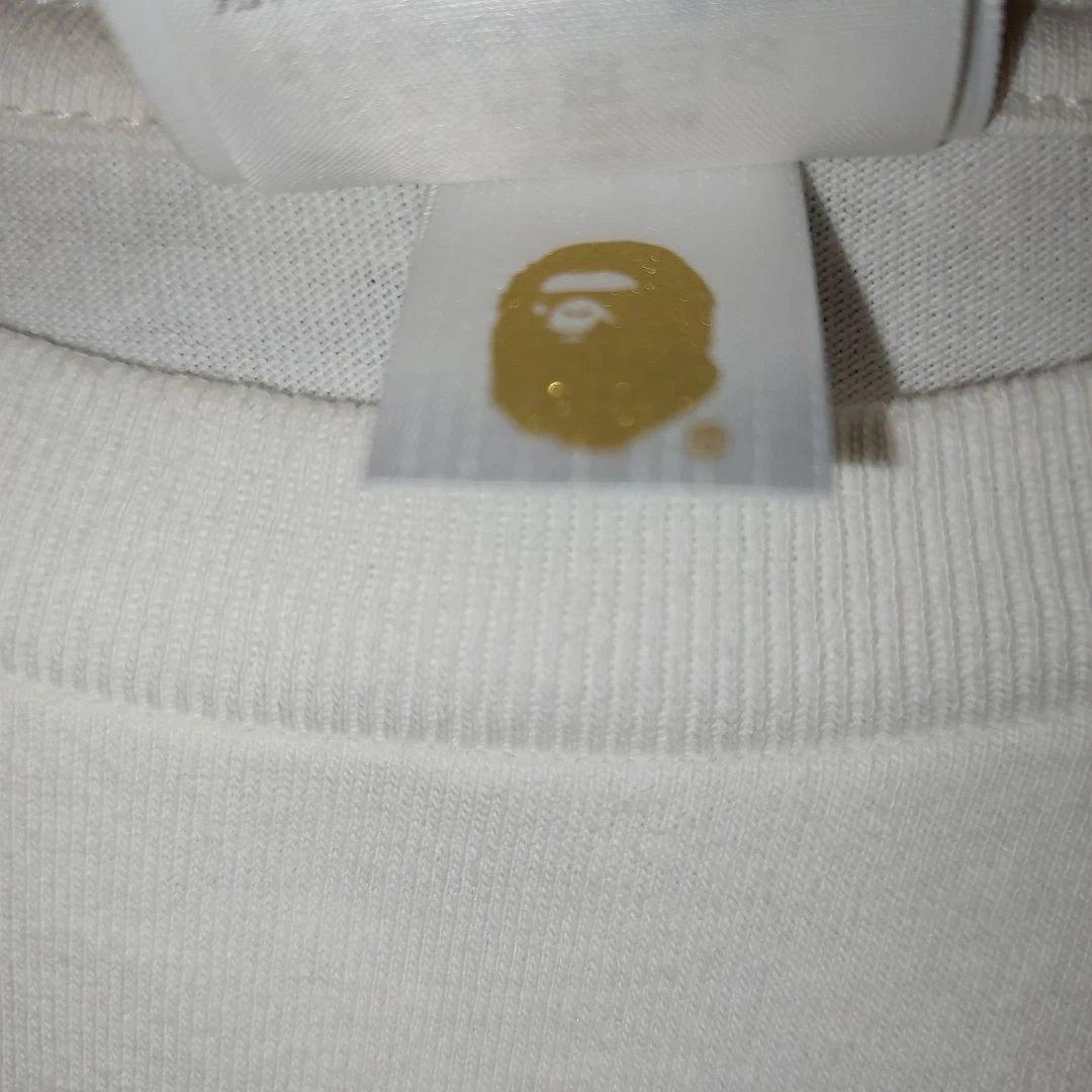 美品 A BATHING APE BAPE STA 迷彩ロゴ T