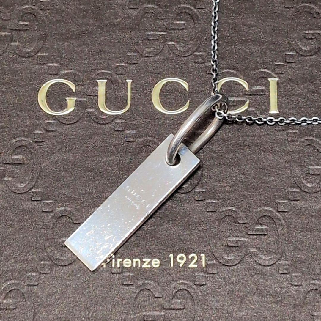 ユ*ヒ様 ✨GUCCI✨シルバーネックレス★Silver925★メンズ★グッチ