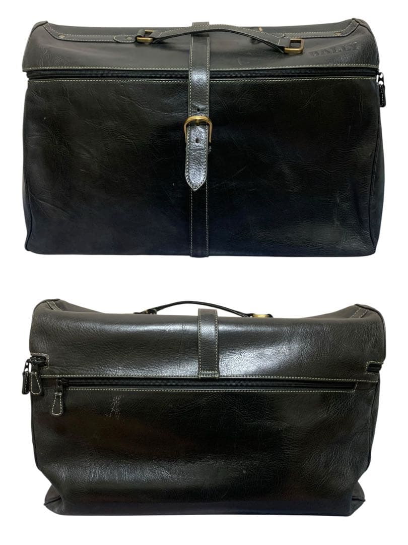 希少　BALLY バリー　ボストン　ビジネス　レザー　ヴィンテージ　A4 pc