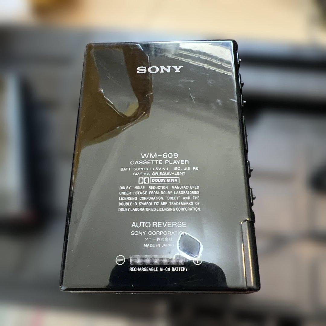 レア ウォークマン リモコン 乾電池BOX SONY WM-609 ジャンク