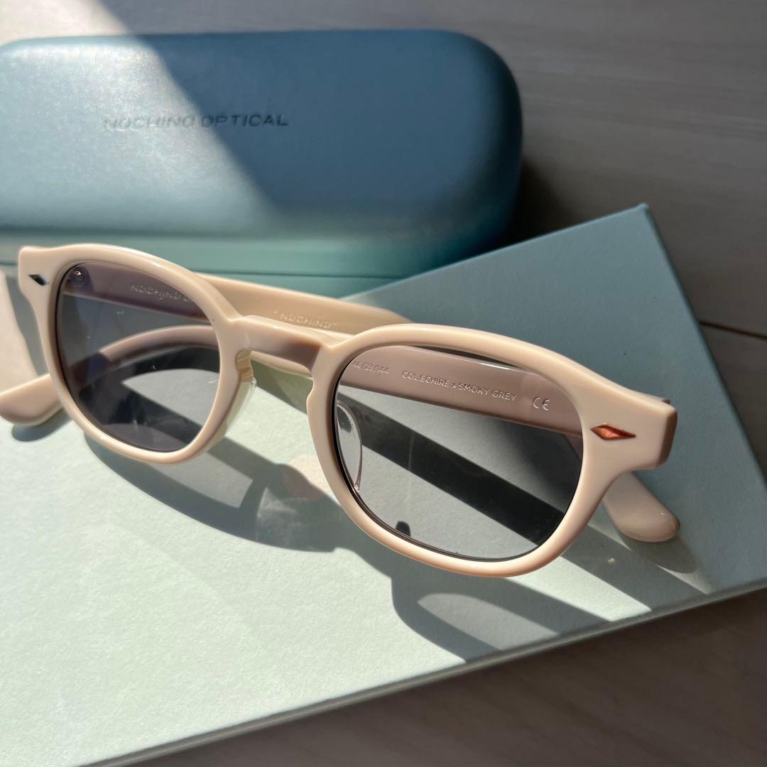 極上完品 NOCHINO OPTICAL ECHIRE OVY 大藤氏 同型同色