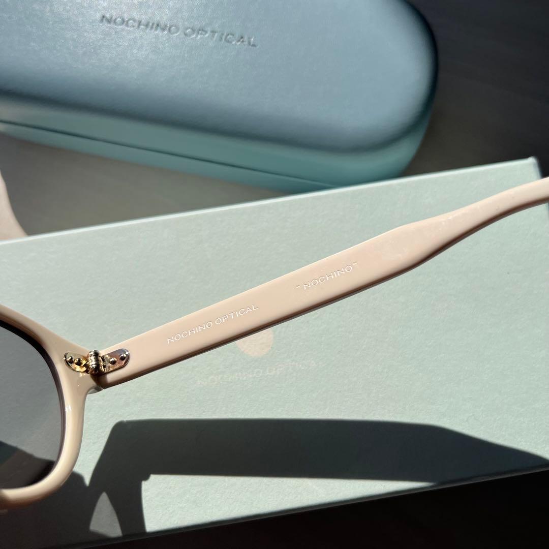 極上完品 NOCHINO OPTICAL ECHIRE OVY 大藤氏 同型同色