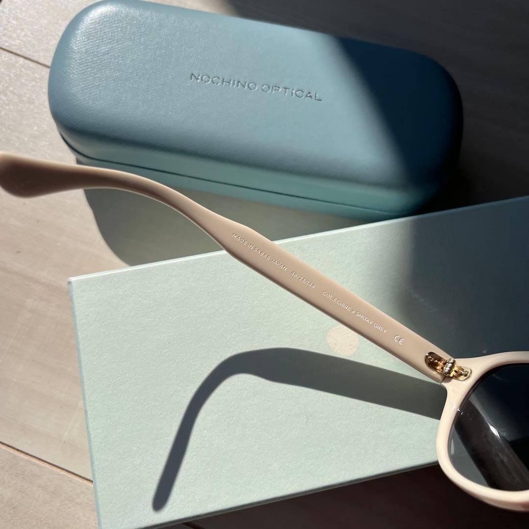 極上完品 NOCHINO OPTICAL ECHIRE OVY 大藤氏 同型同色