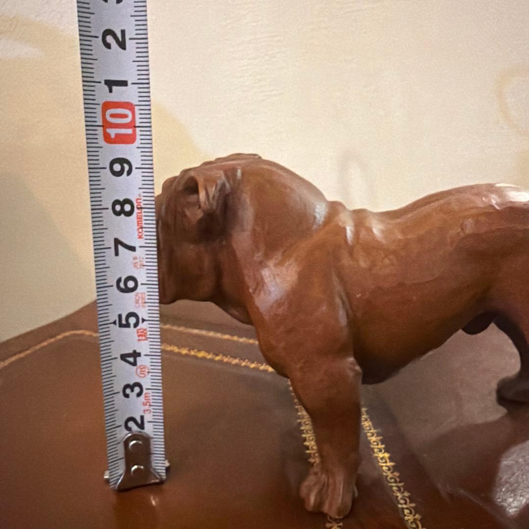 希少 USA製 Red Mill ブルドッグ 樹脂オブジェ ヴィンテージ 犬