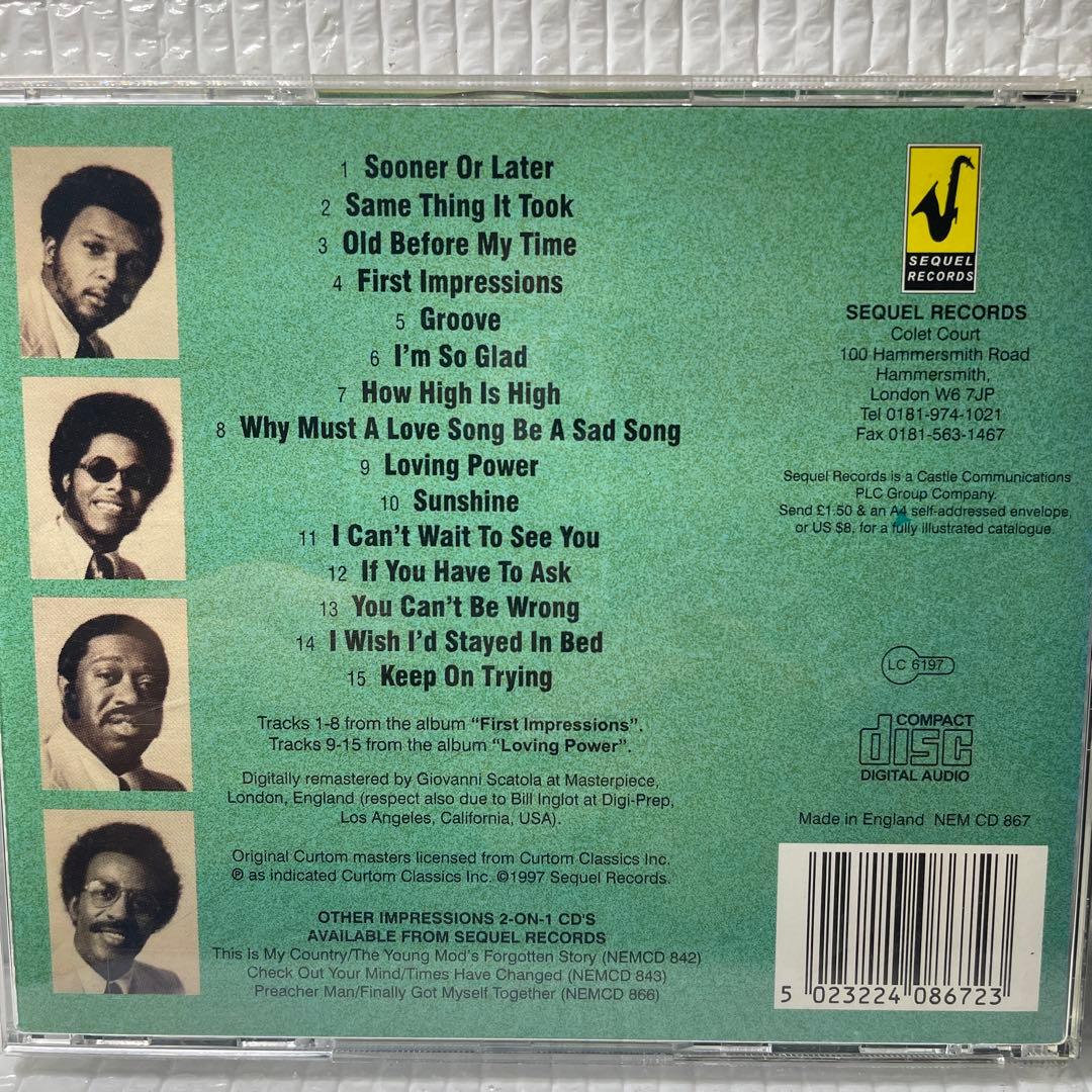 BCM CD THE IMPRESSIONS/first impression他