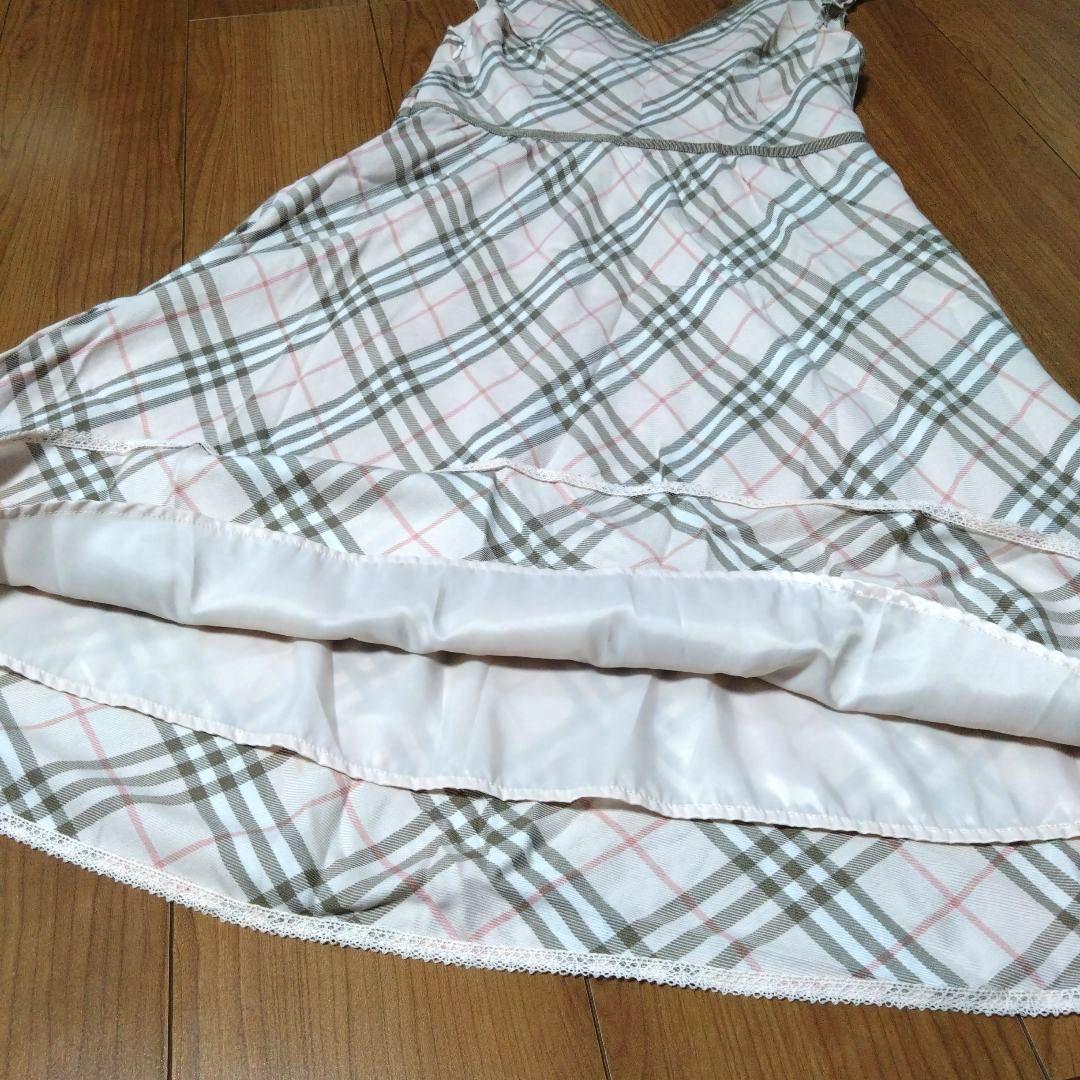 BURBERRY BLUE LABEL ノバチェック　ワンピース 38