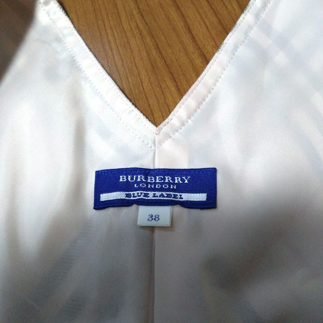 BURBERRY BLUE LABEL ノバチェック　ワンピース 38