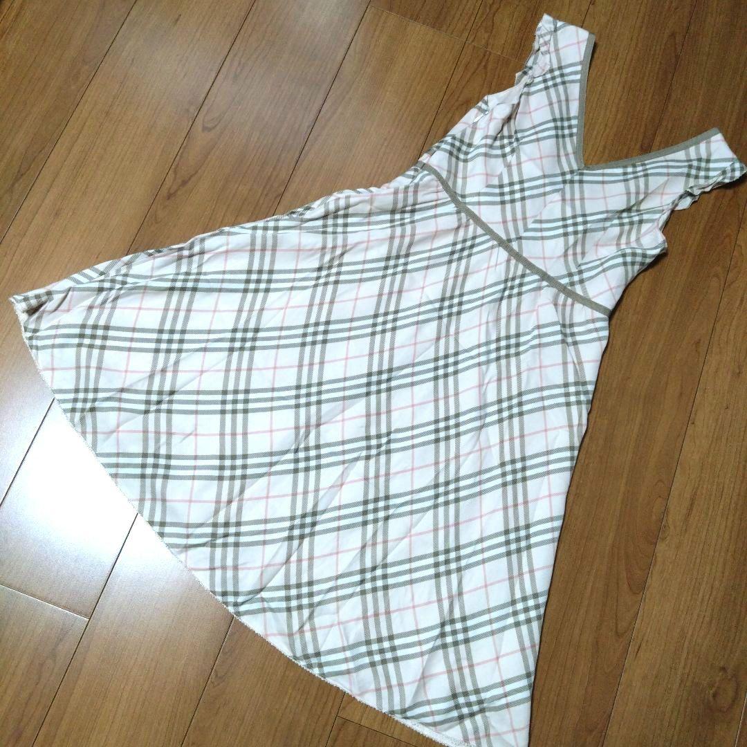 BURBERRY BLUE LABEL ノバチェック　ワンピース 38