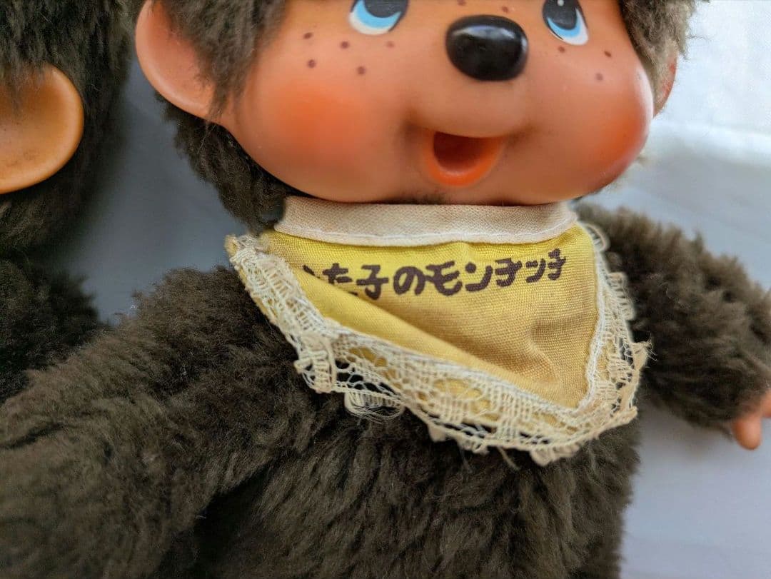昭和 　初代 ふた子のモンチッチ 当時物 1970年代 セキグチ 初期モンチッチ