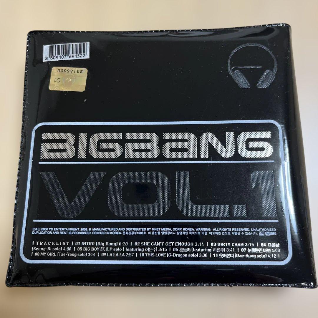 BIGBANG 【VOL.1】 韓国盤CD 1集 SINCE2007