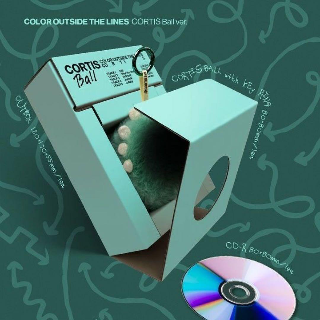 K-POP・アジア CORTIS Ball COLOR OUTSIDE THE LINES