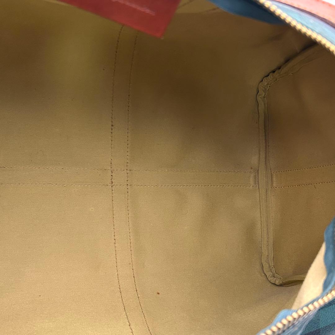 ✨極美品✨ ラルフローレン 2WAY ボストンバッグ チェック グリーン 大容量