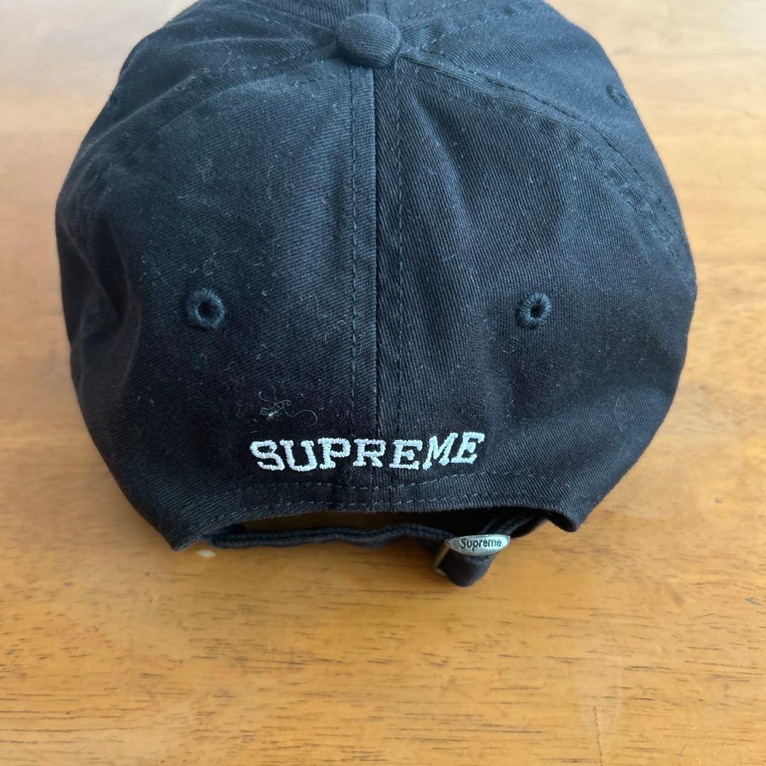 SUPREME ブラック キャップ