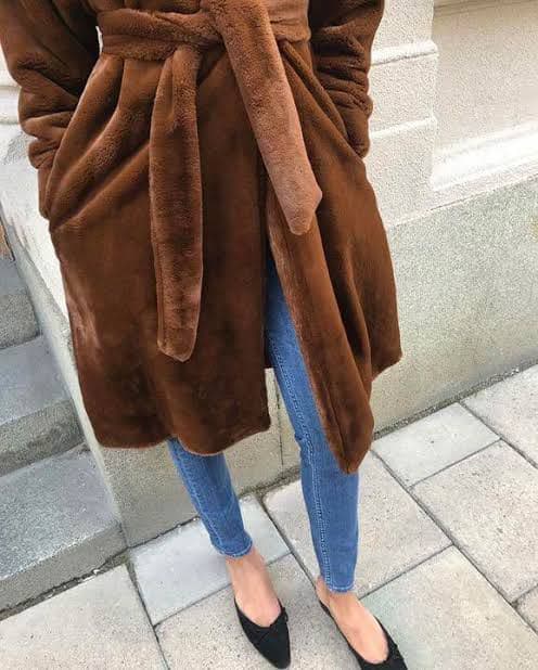 Lexi美品【totemeのエコファーコート】