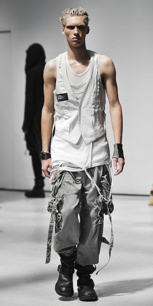 JULIUS フェイクレイヤード・サスペンドタンクトップ 2011 SS 1
