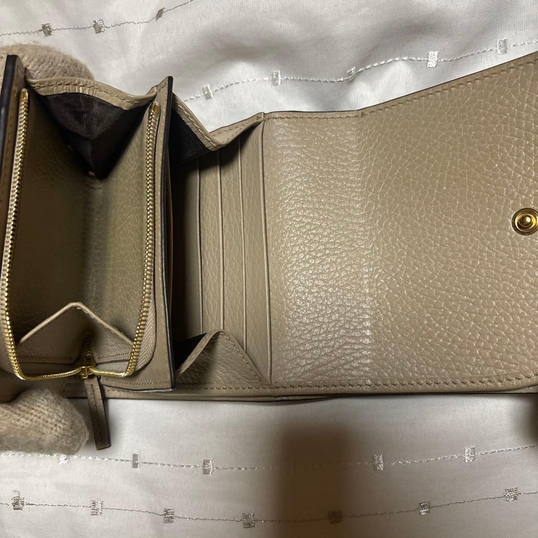 GUCCI グッチ 二つ折り財布 GGマーモント GGスプリーム