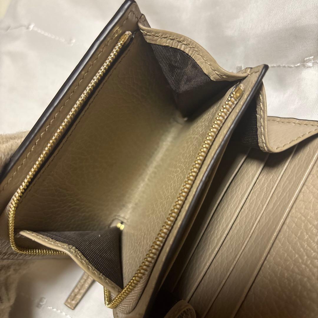 GUCCI グッチ 二つ折り財布 GGマーモント GGスプリーム