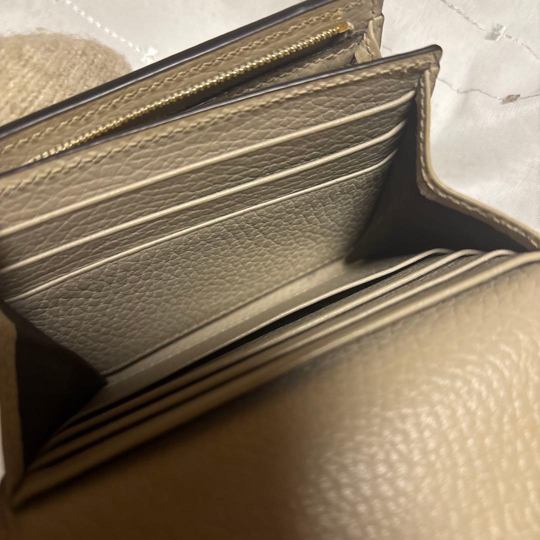 GUCCI グッチ 二つ折り財布 GGマーモント GGスプリーム