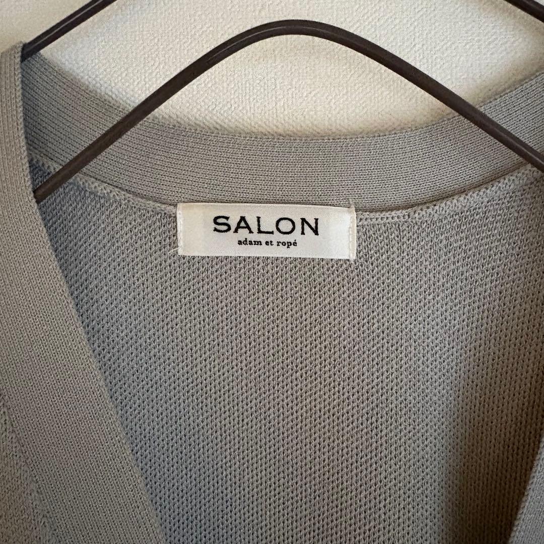 美品SALON adametropeカーディガン パールボタン限定品ボンディング