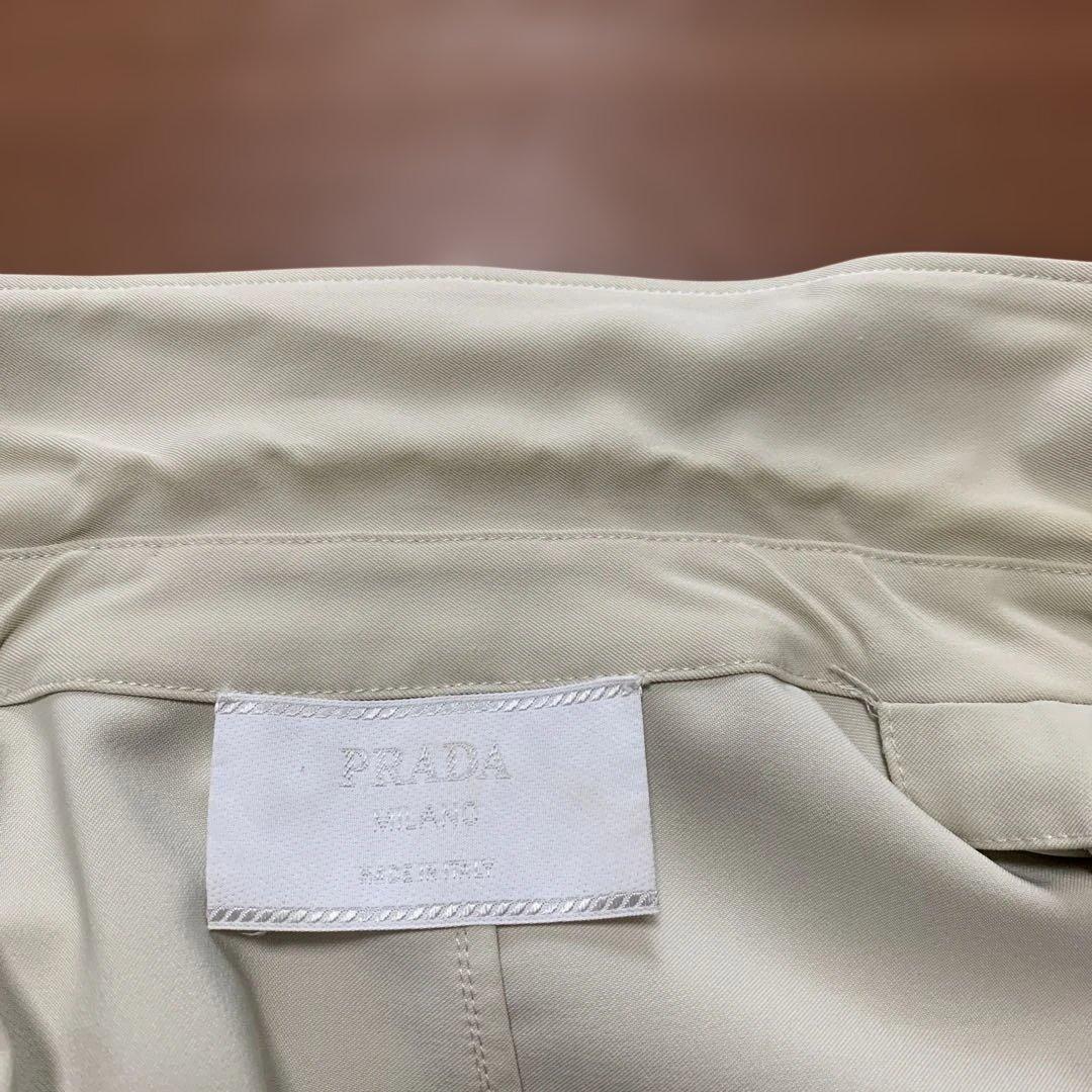 PRADA アイボリー トレンチコート