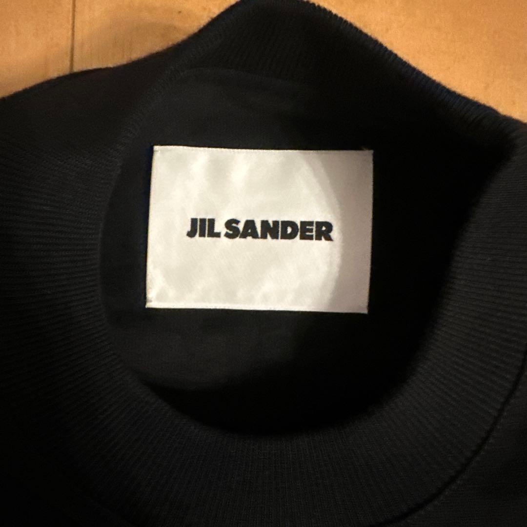 JIL SANDER ブラック ロングスリーブ Tシャツ