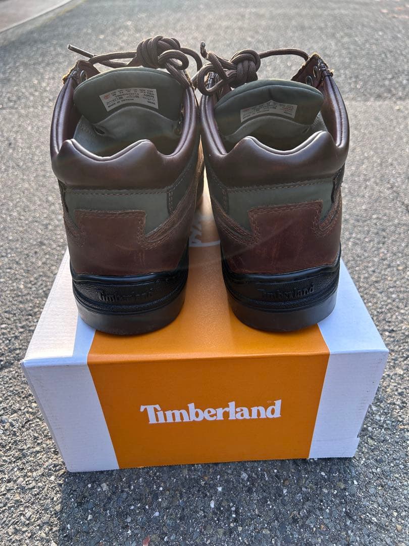 timberland moc toe gtx brown ブラウン　27cm