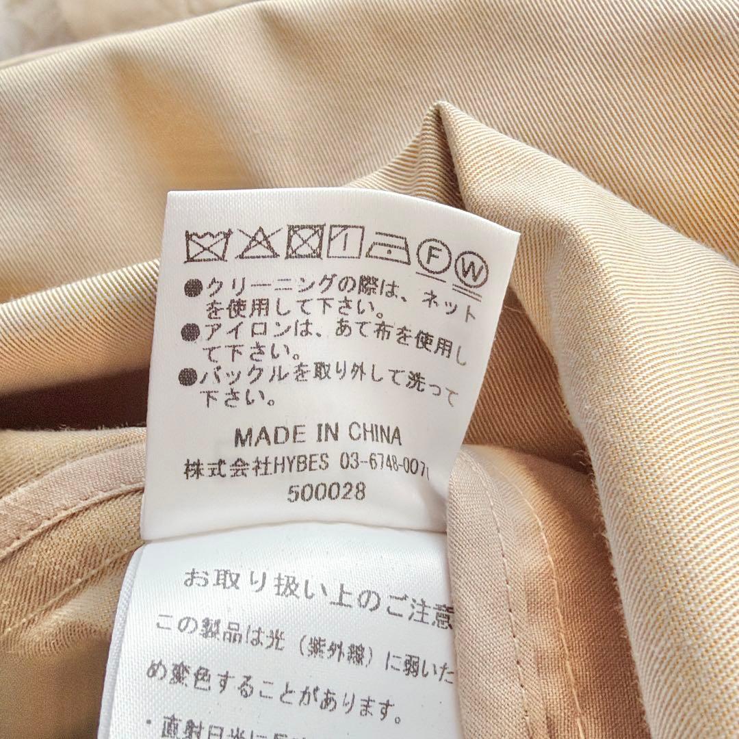 【未使用】etre tokyo コンシャススリーブトレンチコート　ベージュ　s