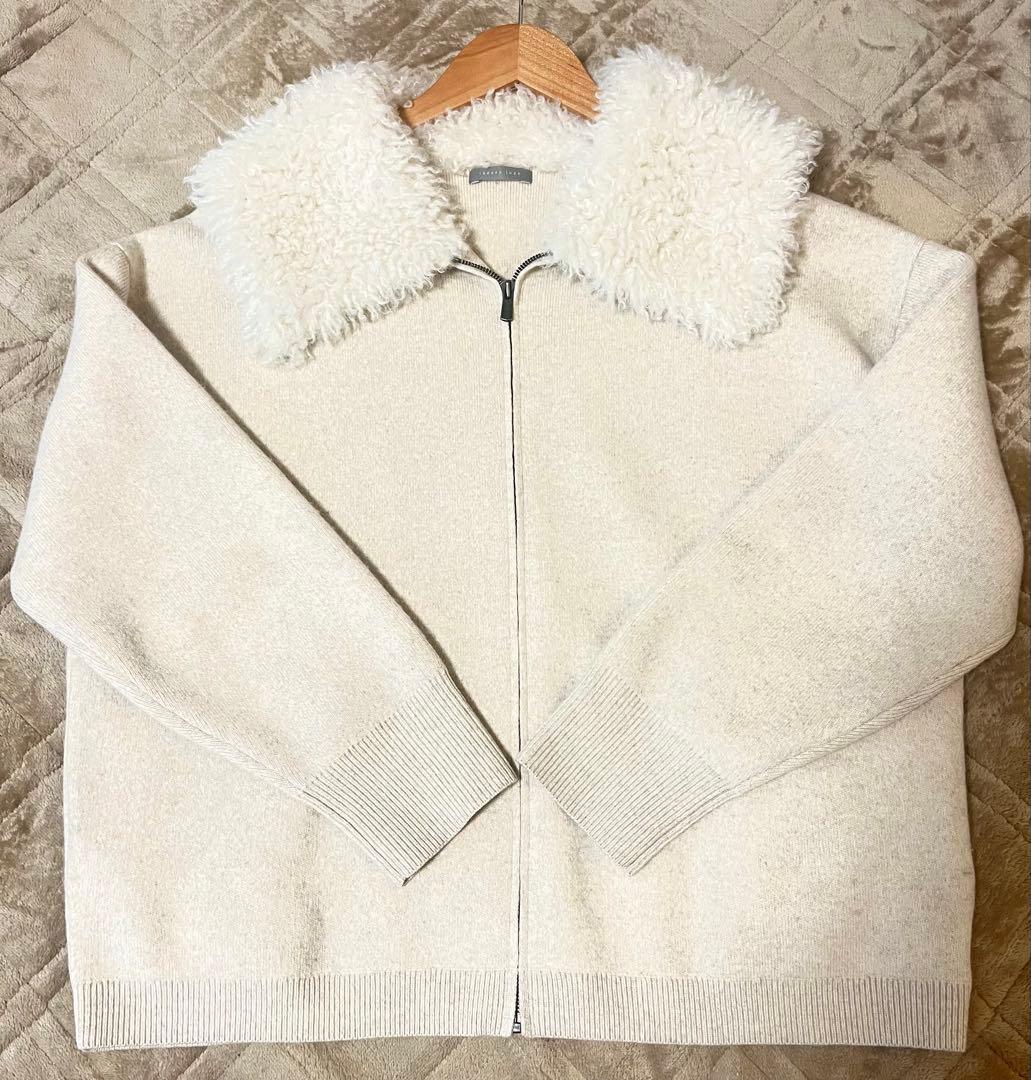 Theory luxeファーニットカーディガン⭐︎7万円→最終値下1.5万円送料込