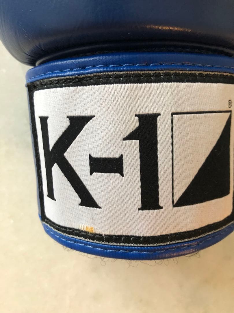 K-1 ボクシンググローブ 12oz 青