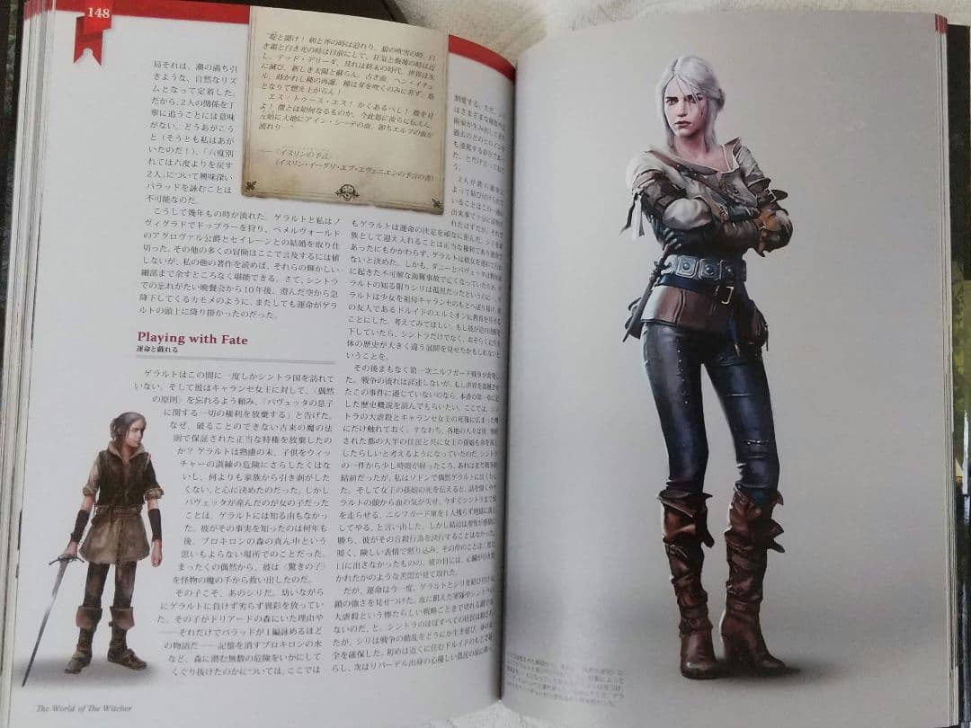 ウィッチャー解説本 ワールドオブザウィッチャー