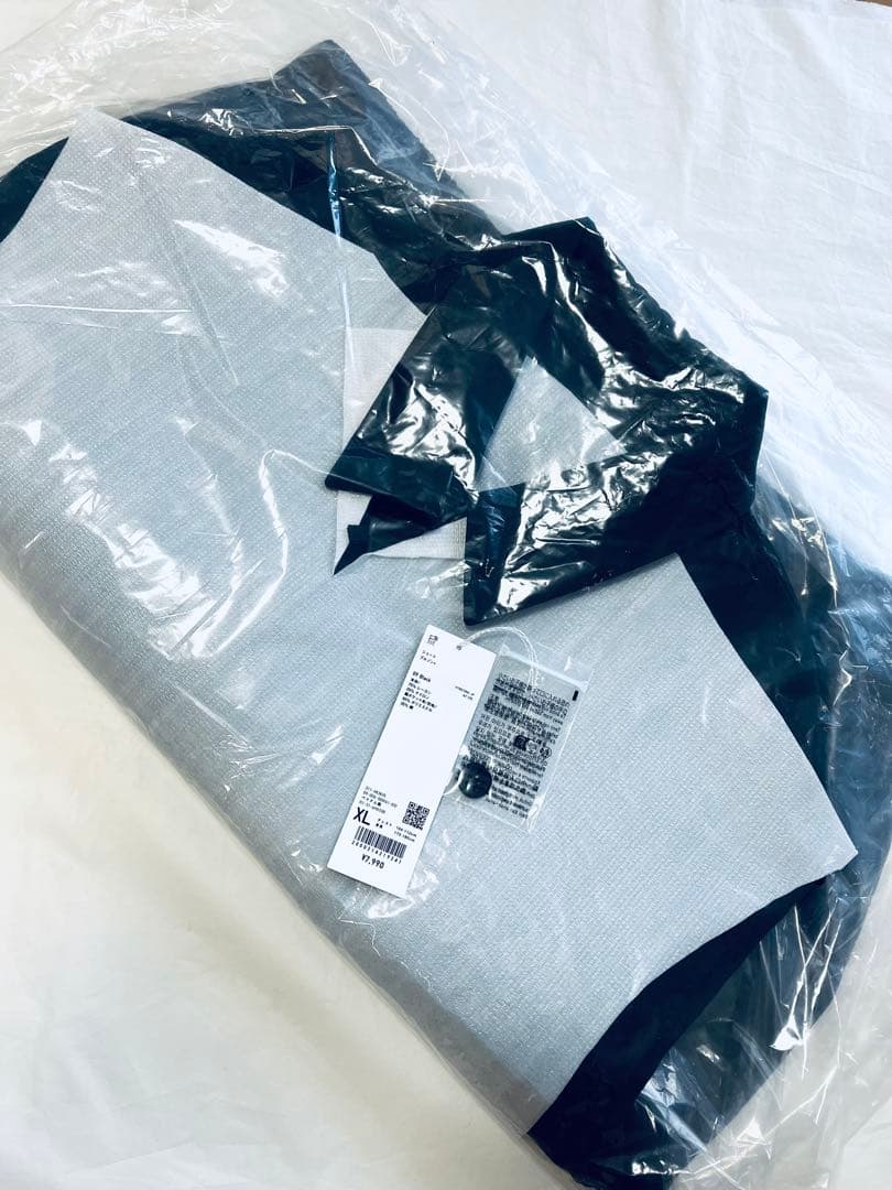 新品同様 ユニクロ U ショートブルゾン XL ブラック 09BLACK