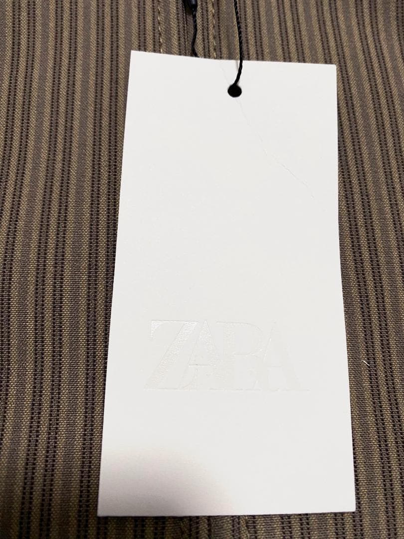 完売品 ZARA ストライプ柄フィットブレザー S ナポレオン