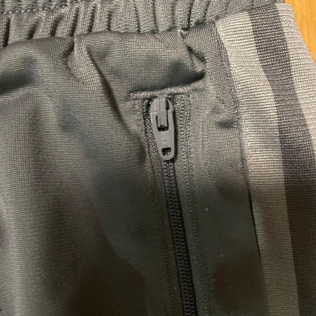 00s adidas ベッケンバウアー ワイドシルエット トラックパンツ グレー
