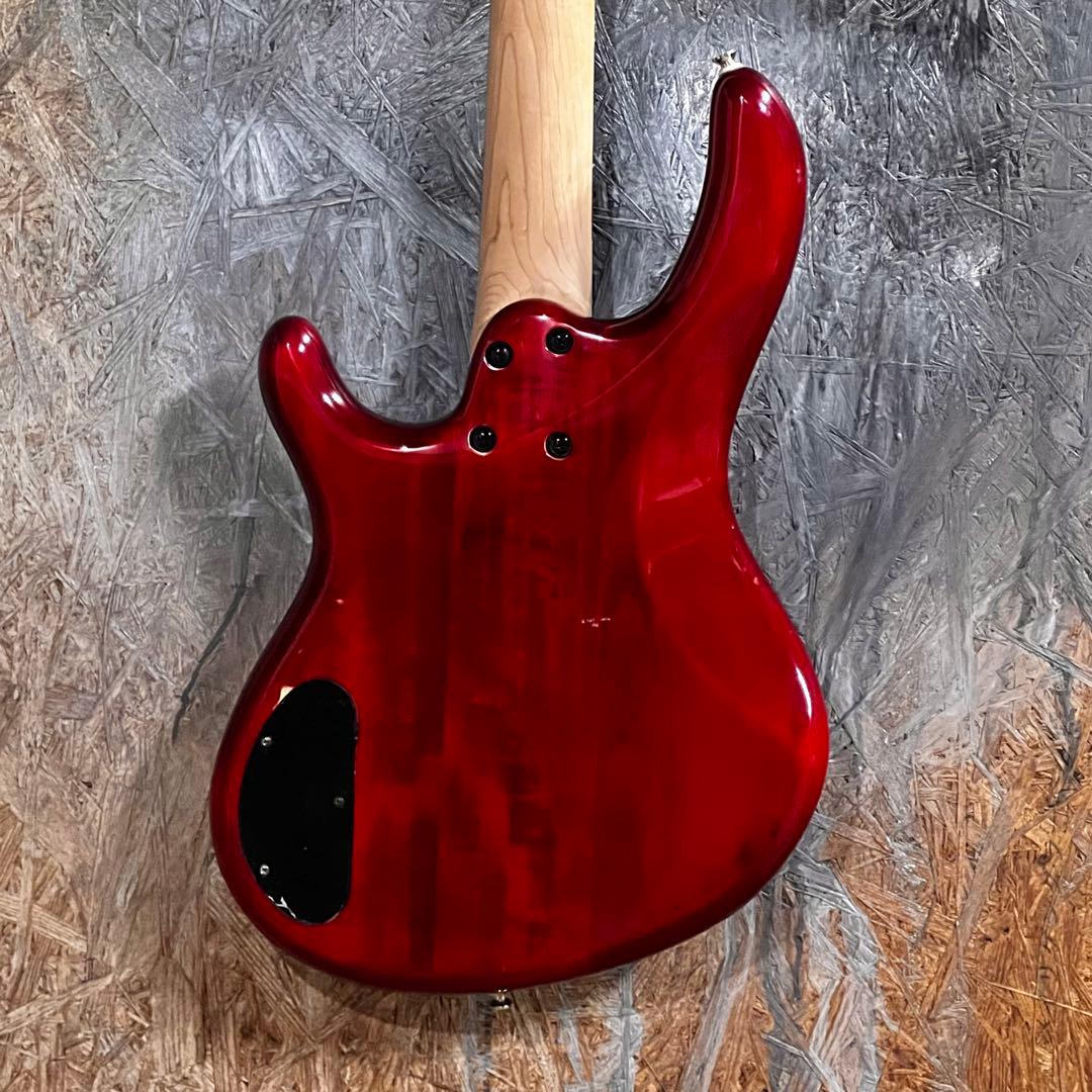 【弦新品】Cort Actionエレキベース シースルーレッド 管BA