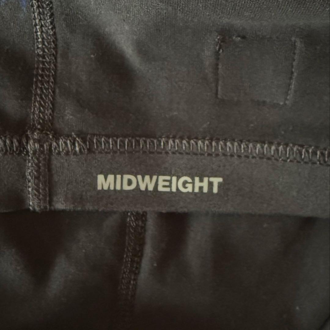 BURTON MID WEIGHT M BLACK インナー ベースレイヤー