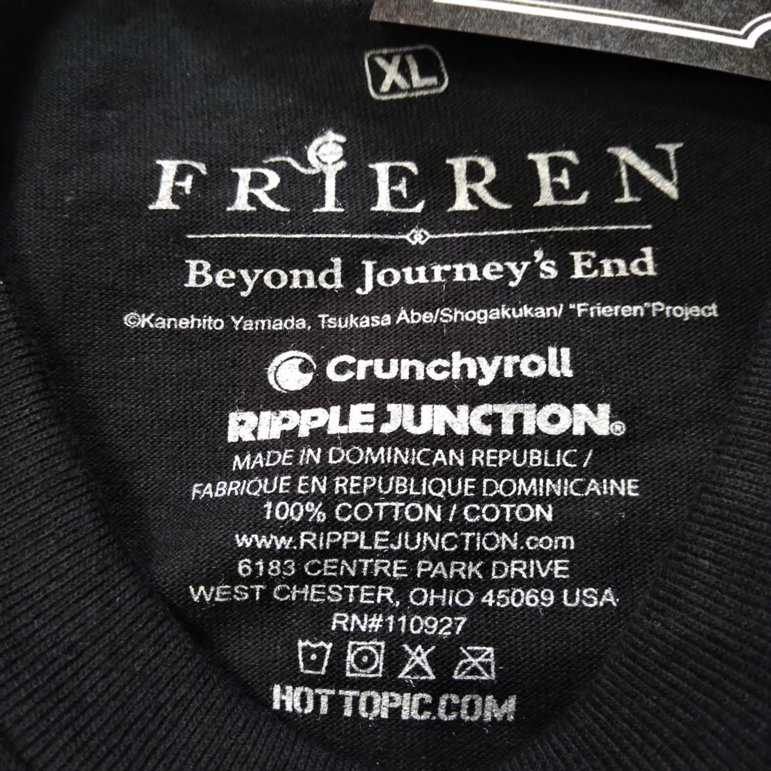 葬送のフリーレン　Tシャツ　XLサイズ　黒　アニメT　frieren　新品 *