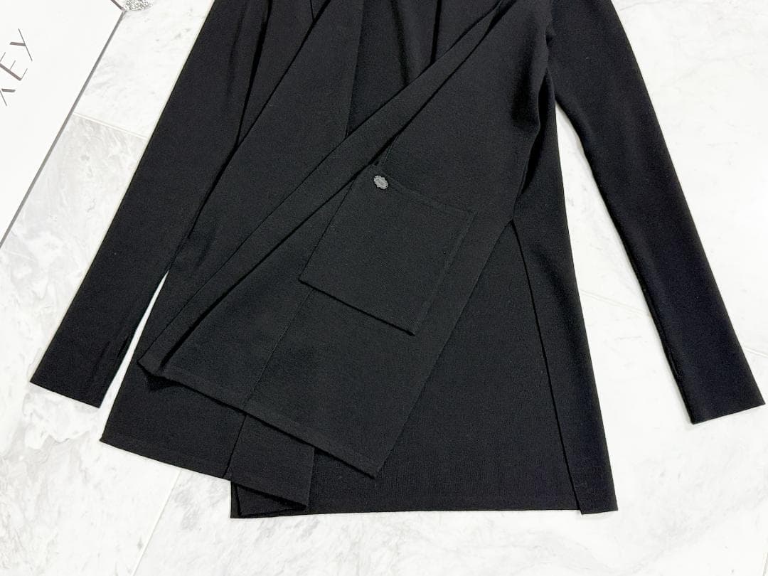 美品★FOXEY/フォクシー 36282 ロングカーディガン ヴァレリー F
