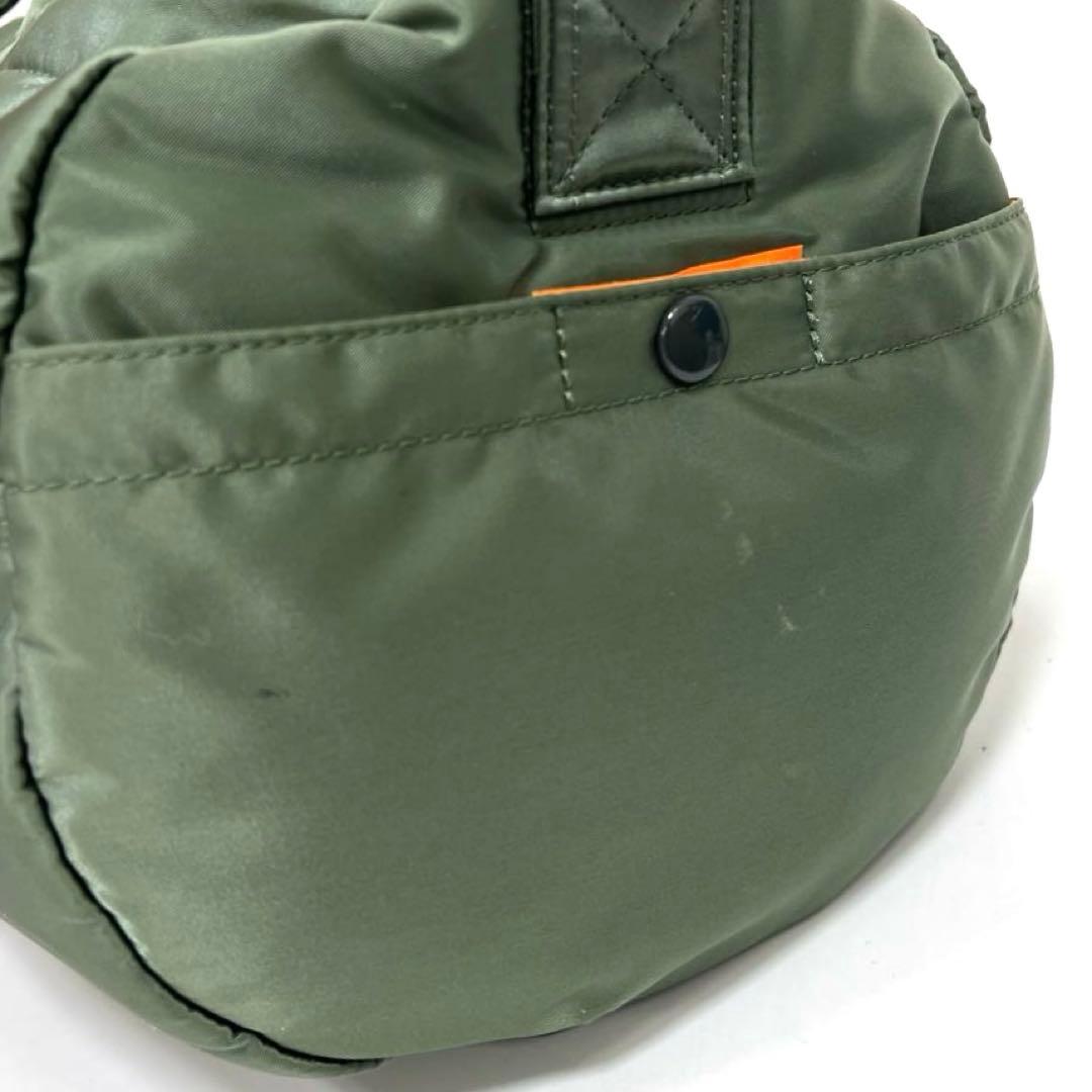 【希少★限定カラー】PORTER タンカー ボストンバッグ セージグリーン