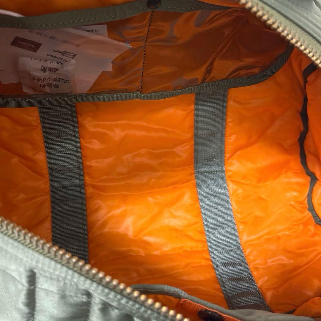 【希少★限定カラー】PORTER タンカー ボストンバッグ セージグリーン